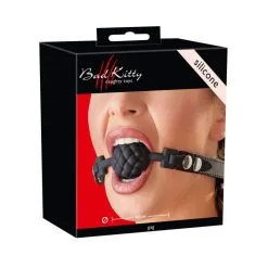 Bad Kitty Bâillon Boule Silicone Matelassé -SexToys Soldes bad kitty baillon boule silicone matelasse 4