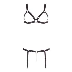 Bad Kitty Harnais De Corps Avec Chaîne En Métal