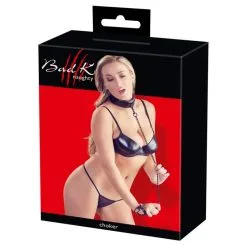Bad Kitty Collier Choker & Laisse Noir -SexToys Soldes bad kitty choker 3