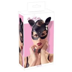 Bad Kitty Harnais De Tête Masque Animal En Simili Cuir -SexToys Soldes bad kitty head mask rhinestones 5