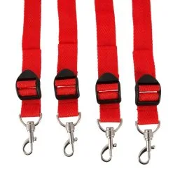 Bad Kitty Attaches De Lit Sans Barreaux Rouges -SexToys Soldes bad kitty kit d attaches de lit nrouge 4