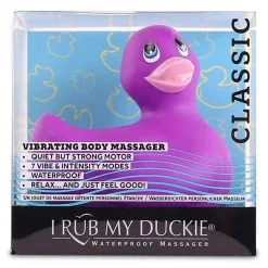 Big Teaze Toys Canard Vibrant Classic Violet -SexToys Soldes big teaze toys i rub my duckie 20 classic purple 3
