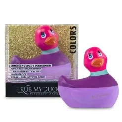 Big Teaze Toys Canard Vibrant Colors Rose -SexToys Soldes big teaze toys i rub my duckie 20 colors pink 3