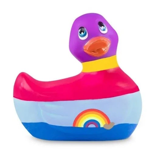 Big Teaze Toys Canard Vibrant Colors Violet -SexToys Soldes big teaze toys i rub my duckie 20 colors purple
