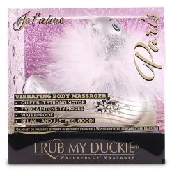 Big Teaze Toys Canard Vibrant Paris Argent -SexToys Soldes big teaze toys i rub my duckie 20 paris argent 3