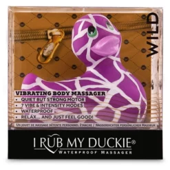 Big Teaze Toys Canard Vibrant Wild Violet -SexToys Soldes big teaze toys i rub my duckie 20 wild purple 4