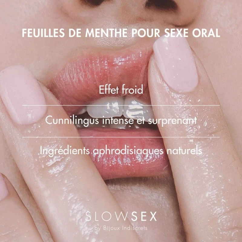 Bijoux Indiscrets Feuilles De Menthe Stimulantes Oral Sex Strips Slow Sex 5 Bijoux Indiscrets Feuilles De Menthe Stimulantes Oral Sex Strips Slow Sex – Image 3
