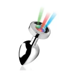 Booty Sparks Plug Anal Métal Lumineux Light Up Large