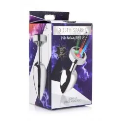 Booty Sparks Plug Anal Métal Lumineux Light Up Large -SexToys Soldes booty sparks light up large anal plug 5