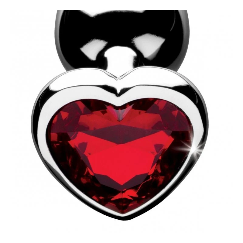 Booty Sparks Plug Anal Bijou Coeur Rouge M 5 Booty Sparks Plug Anal Bijou Coeur Rouge M – Image 3