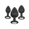 CalExotics Kit 3 Plugs Anal Bijou Silicone Gem Anal Kit -SexToys Soldes calexotics kit 3 plugs anal bijou silicone gem anal kit