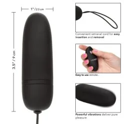 CalExotics Oeuf Vibrant Télécommandé Silicone Remote Bullet -SexToys Soldes calexotics silicone remote bullet 2