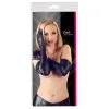 Cottelli Collection Gants Longs Fetish Wetlook Noirs