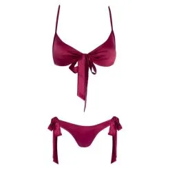Cottelli Collection Maillot De Bain 2 Pièces Satiné Bordeaux 10 Cottelli Collection Maillot De Bain 2 Pièces Satiné Bordeaux -SexToys Soldes cottelli collection maillot de bain 2 pieces noueds bordeaux 3