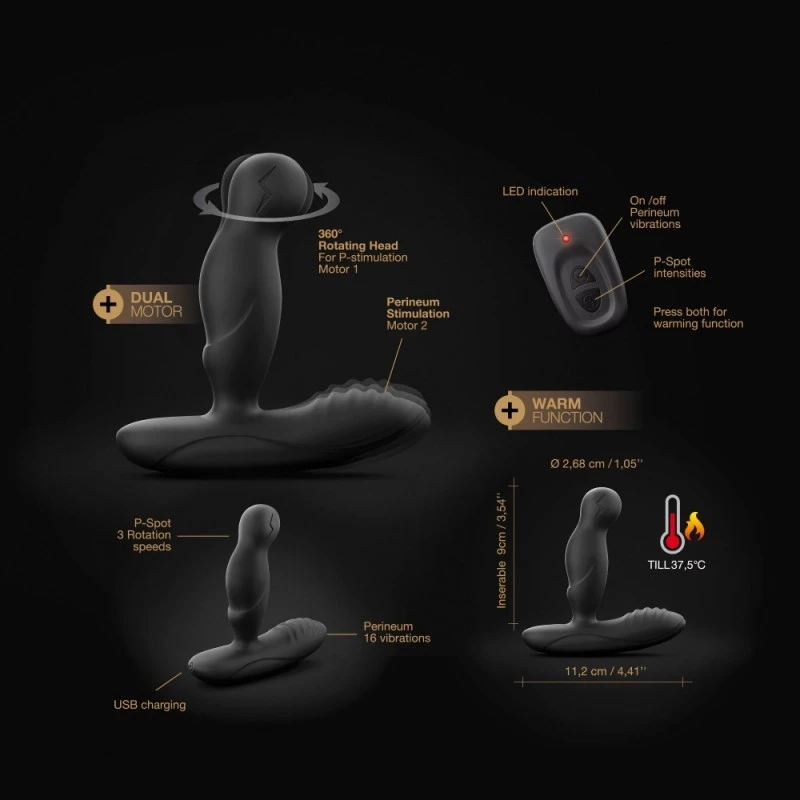 Dorcel Stimulateur Prostatique Rotatif P-Swing 5 Dorcel Stimulateur Prostatique Rotatif P-Swing – Image 3