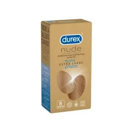 Durex Nude XL Extra Large Boîte De 8
