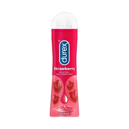 Durex Gel Lubrifiant Eau Play Sweet Strawberry 50 Ml -SexToys Soldes durex play sweet strawberry 50 ml