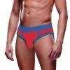 Envy Jockstrap Solid Rouge & Bleu -SexToys Soldes envy jockstrap solid rouge bleu