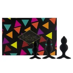 FeelzToys Kit De 3 Plugs Anal Bibi Twins 7 FeelzToys Kit De 3 Plugs Anal Bibi Twins -SexToys Soldes feelztoys bibi twins butt plug set 1