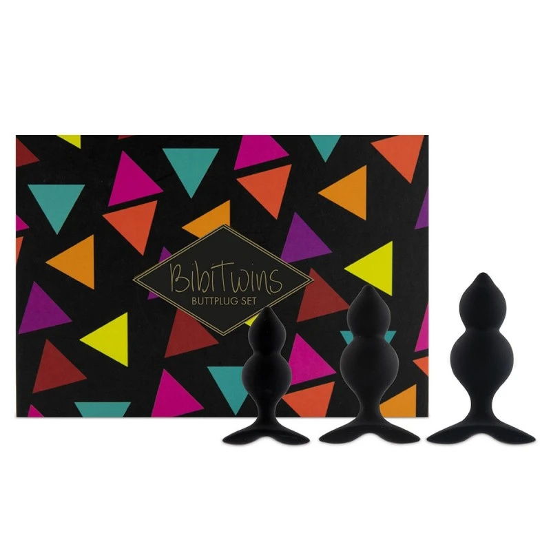 FeelzToys Kit De 3 Plugs Anal Bibi Twins 4 FeelzToys Kit De 3 Plugs Anal Bibi Twins – Image 2