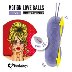 FeelzToys Boules De Geisha Télécommandées Va-et-Vient Jivy -SexToys Soldes feelztoys boules geisha telecommande va et vient jivy 2