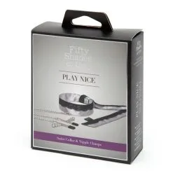 Fifty Shades Of Grey Collier Avec Pinces à Tétons Play Nice 11 Fifty Shades Of Grey Collier Avec Pinces à Tétons Play Nice -SexToys Soldes fifty shades of grey collier pinces tetons play nice 4
