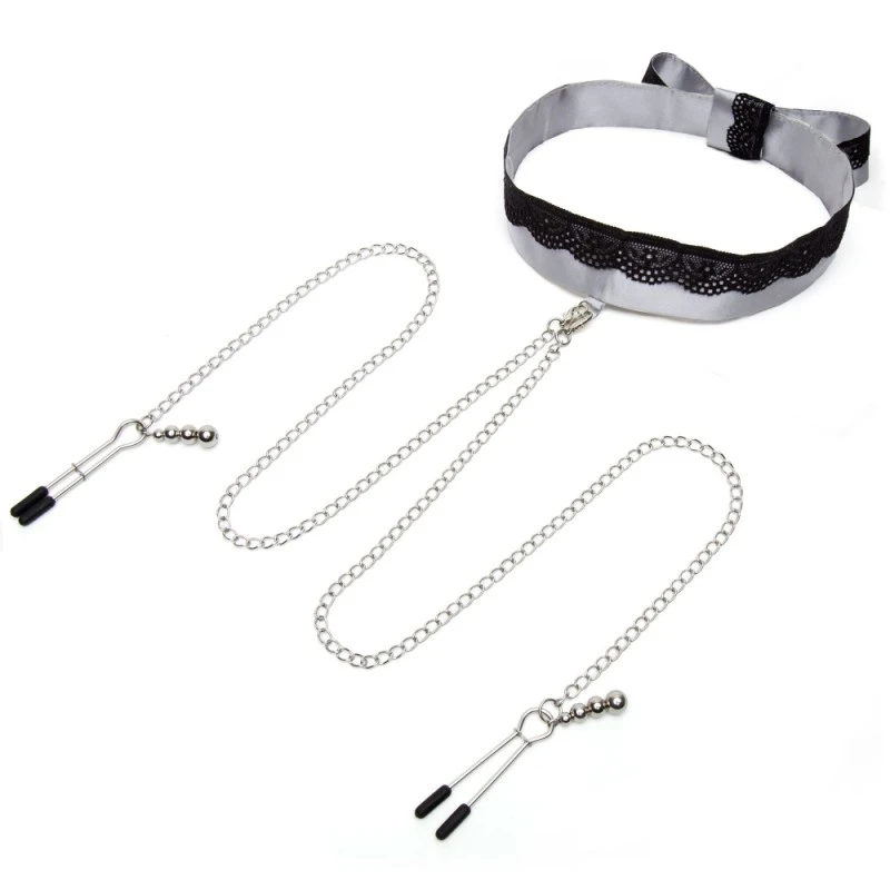 Fifty Shades Of Grey Collier Avec Pinces à Tétons Play Nice 3 Fifty Shades Of Grey Collier Avec Pinces à Tétons Play Nice