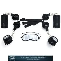 Fifty Shades Of Grey Kit D'Attaches Pour Lit Sans Barreaux Hard Limits