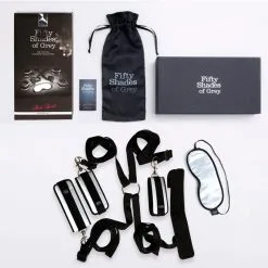 Fifty Shades Of Grey Kit D'Attaches Pour Lit Sans Barreaux Hard Limits -SexToys Soldes fifty shades of grey hard limits 3