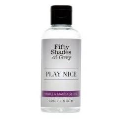 Fifty Shades Of Grey Huile De Massage Vanille Play Nice 90 Ml