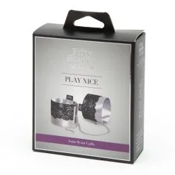 Fifty Shades Of Grey Menottes Poignets Dentelle Et Satin Play Nice 7 Fifty Shades Of Grey Menottes Poignets Dentelle Et Satin Play Nice -SexToys Soldes fifty shades of grey play nice menottes dentelle satin 2
