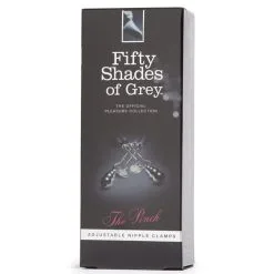 Fifty Shades Of Grey Pinces à Tétons Ajustables The Pinch -SexToys Soldes fifty shades of grey the pinch 5