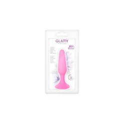 GLAMY Plug Anal Ventouse First Plug Rose Small -SexToys Soldes glamy first plug small 1