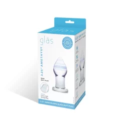 Gläs Plug Anal Transparent En Verre Amethyst Rain -SexToys Soldes glas plug anal en verre amethyst rain 5
