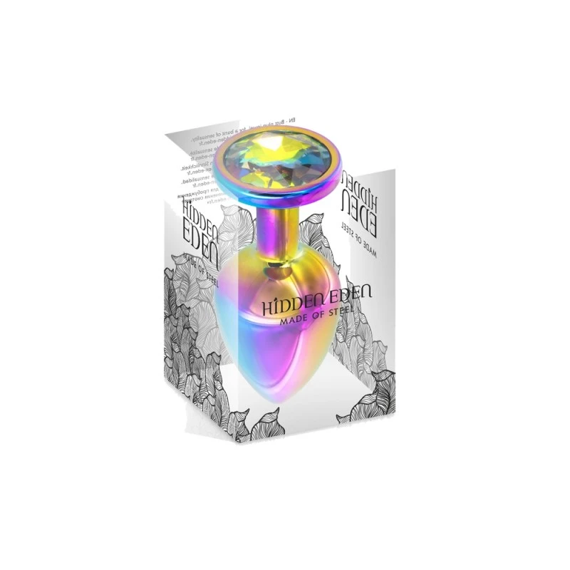 Hidden Eden Plug Anal Bijou M Aluminium Rainbow 4 Hidden Eden Plug Anal Bijou M Aluminium Rainbow – Image 2