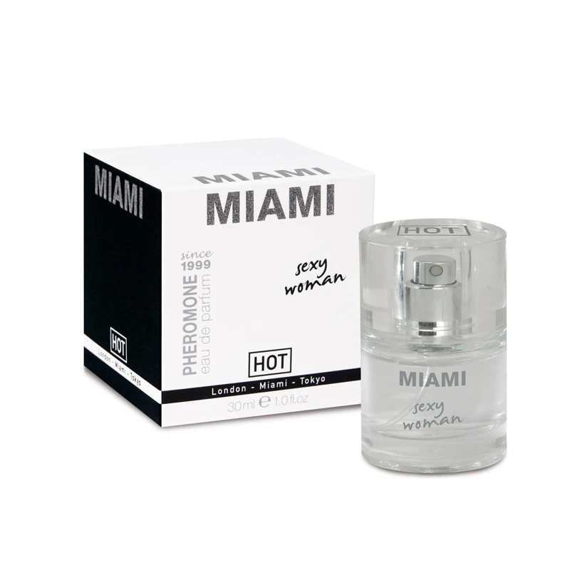 HOT Eau De Parfum Aux Phéromones MIAMI Sexy Woman 3 HOT Eau De Parfum Aux Phéromones MIAMI Sexy Woman