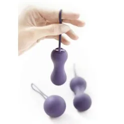 Je Joue Kit Boules De Geisha Ami Violet -SexToys Soldes je joue ami 3 step kegel set violet 2