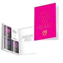 Kamasutra Carte De Voeux Naughty Notes You Own My Heart