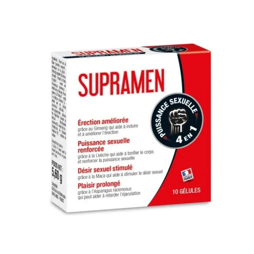Labophyto Aphrodisiaque Supramen 10 Gélules -SexToys Soldes labophyto supramen 10 gelules
