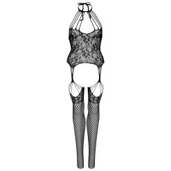 LEG AVENUE Combinaison Porte-Jarretelles 89292 Résille & Dentelle Florale Noire 7 LEG AVENUE Combinaison Porte-Jarretelles 89292 Résille & Dentelle Florale Noire -SexToys Soldes leg avenue combinaison porte jarretelles 89292 noir 2