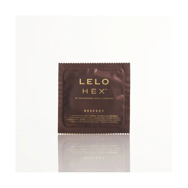 LELO Préservatifs Hex Respect XL Boîte De 3 4 LELO Préservatifs Hex Respect XL Boîte De 3 – Image 2