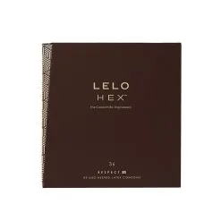 LELO Préservatifs Hex Respect XL Boîte De 36