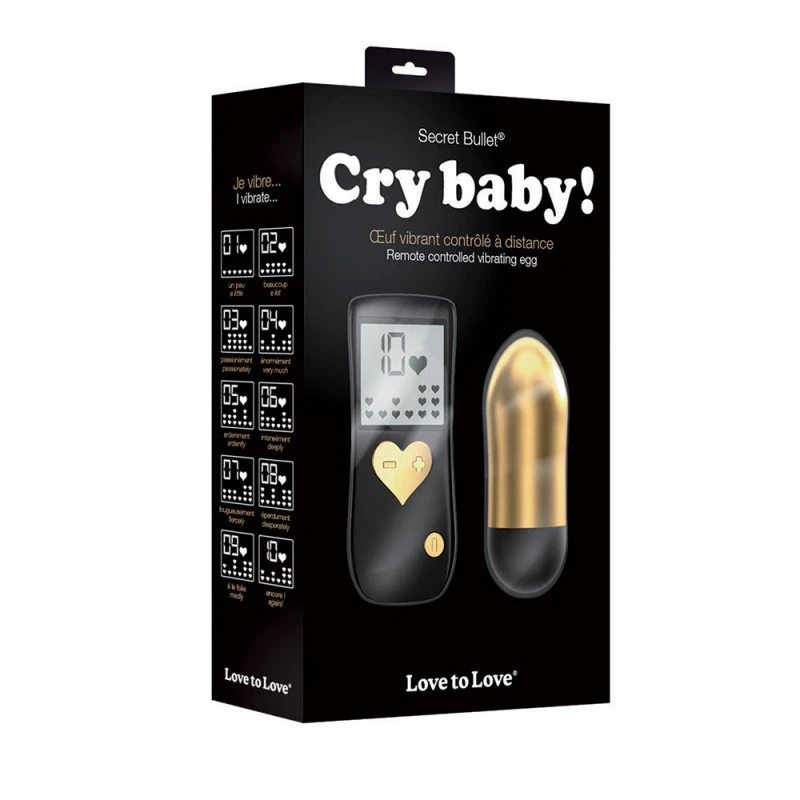 Love To Love Oeuf Vibrant Secret Bullet Cry Baby Gold 6 Love To Love Oeuf Vibrant Secret Bullet Cry Baby Gold – Image 4
