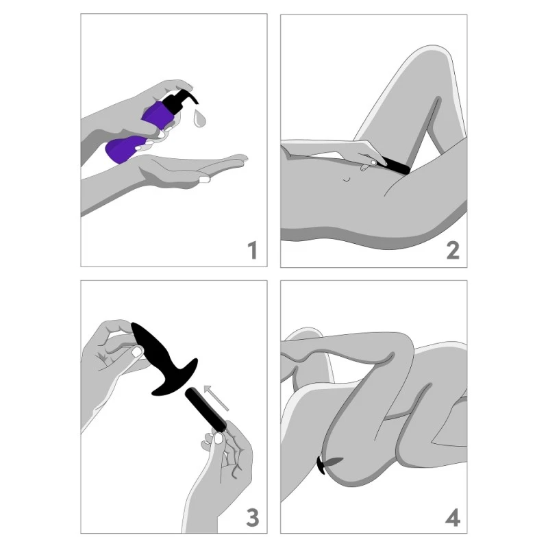 Lovehoney Plug Anal Vibrant Butt Tingler Small 6 Lovehoney Plug Anal Vibrant Butt Tingler Small – Image 4