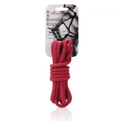 Lux Fetish Corde Bondage Rouge 3 M -SexToys Soldes lux fetish bondage rope red 3 m 1