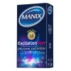 Manix Boîte De 14 Préservatifs ExcitationMax -SexToys Soldes manix excitation max 14
