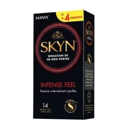 Manix Préservatifs Skyn Intense Feel Boite De 10 + 4 Gratuits