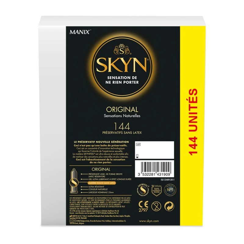 Manix Skyn Original Boîte De 144 3 Manix Skyn Original Boîte De 144