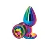 Nsnovelties Bijou Anal M Multicolore Rainbow Rear Assets -SexToys Soldes nsnovelties bijou anal rainbow rear assets medium