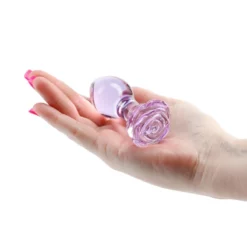 Nsnovelties Plug Anal En Verre Crystal Violet -SexToys Soldes nsnovelties crystal plug anal en verre violet 2